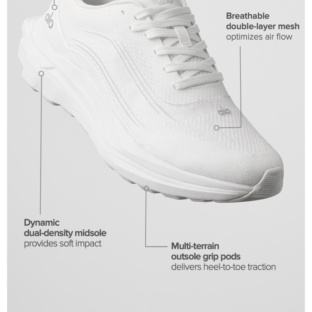 White Athletic Sneakers